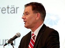 Dr. Gerd Müller am Rednerpult