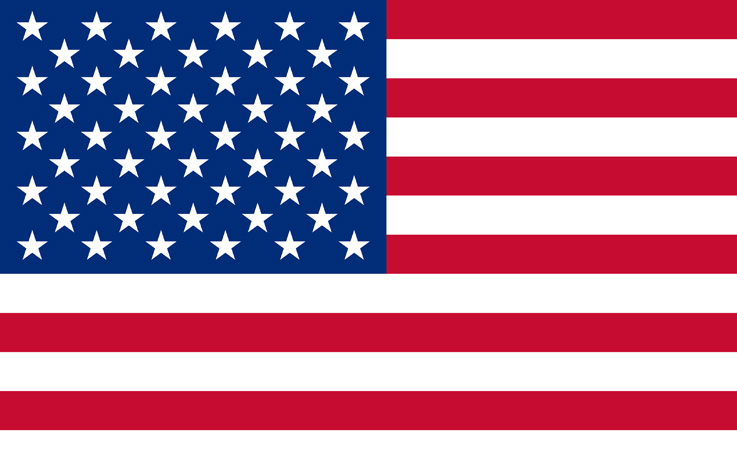 Länderflagge Vereinigte Staaten von Amerika