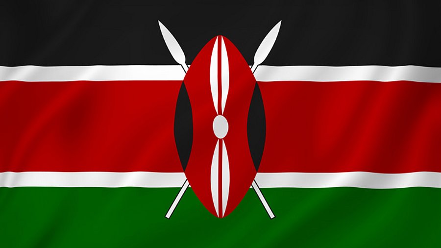 Länderflagge Kenia