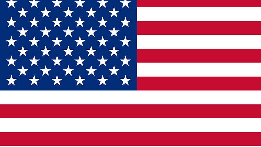 Länderflagge Vereinigte Staaten von Amerika