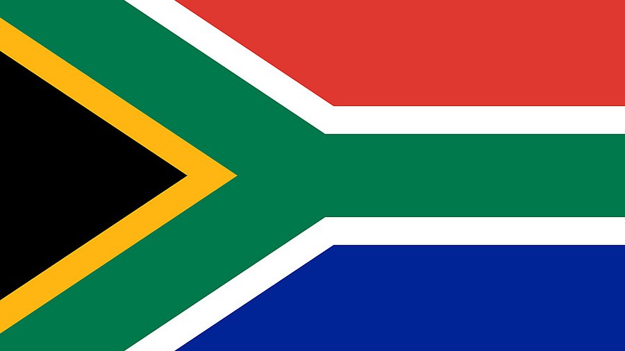 Länderflagge Süd Afrika