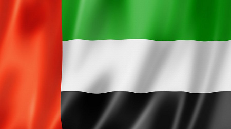 Länderflagge Vereinigte Arabische Emirate